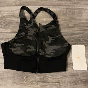 Fabletics NWT Ella high support front zip sports bra size xs